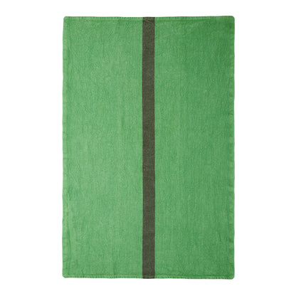 Green Striped Hand Towel Set