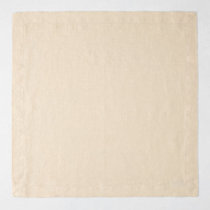 HG Buttermilk Hand-Dyed Linen Napkin, 22"