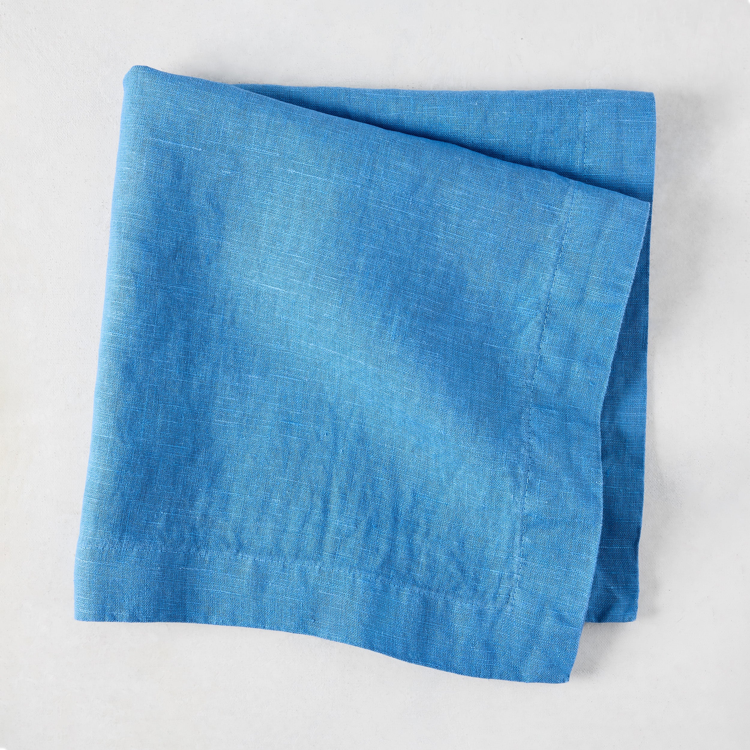 Lupine Blue HG Signature Hand-dyed Linen Napkin - Hudson Grace