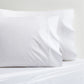 White Diamond Percale Pillowcases, Set of 2