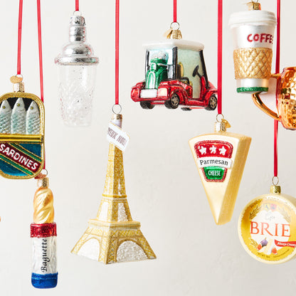 Parmesan Cheese Christmas Tree Ornament