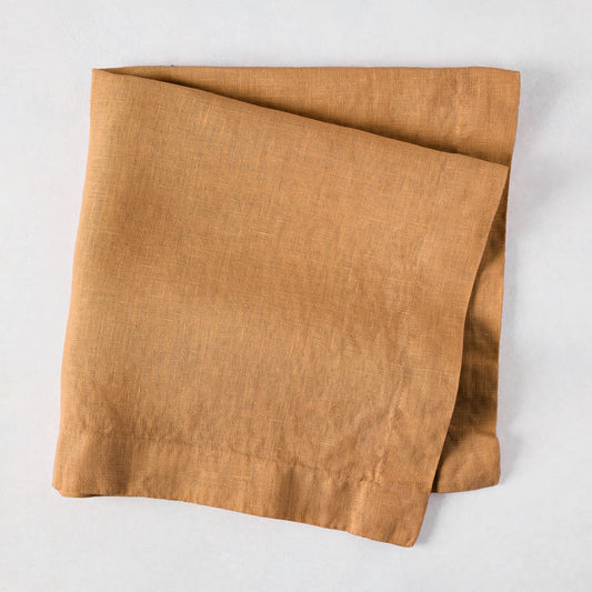 Sandalwood HG Signature Hand-dyed Linen Napkin