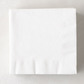 Personalized White Cocktail Napkins, Set of 50