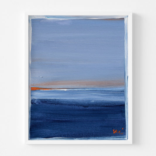 Santorini Sunset Art Print by Kerri Rosenthal