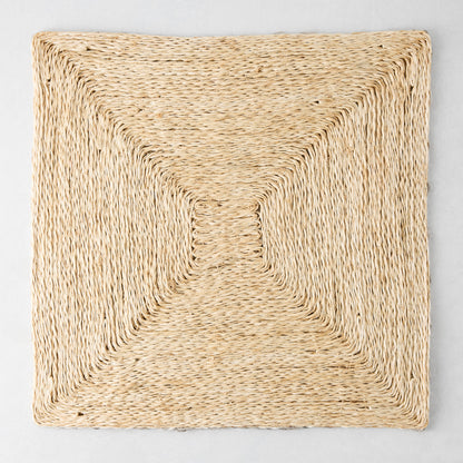 Lanai Natural Abaca Woven Square Placemat