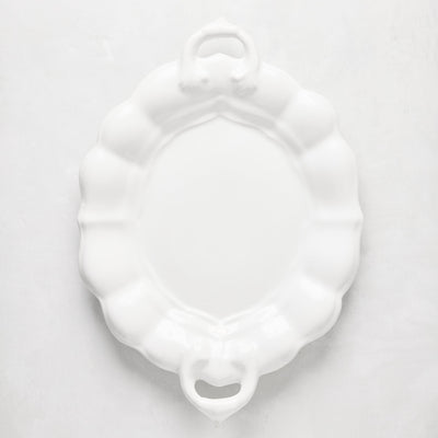 Liberty Oval Ceramic Serving Platter with Handles