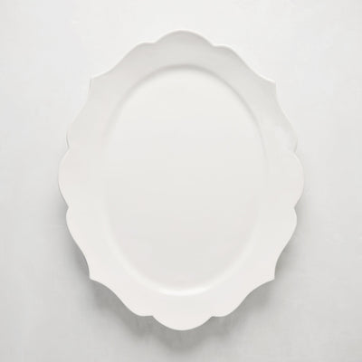 lungarno platter scalloped edge