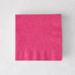 Personalized Magenta Pink Paper Cocktail Napkins, Set of 100