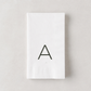 Monogram Paper Bar / Hand Towels, A-Z