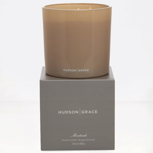 Hudson Grace Montauk Scented 3-Wick Candle