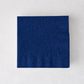 Personalized Navy Blue Paper Cocktail Napkins, Set of 100