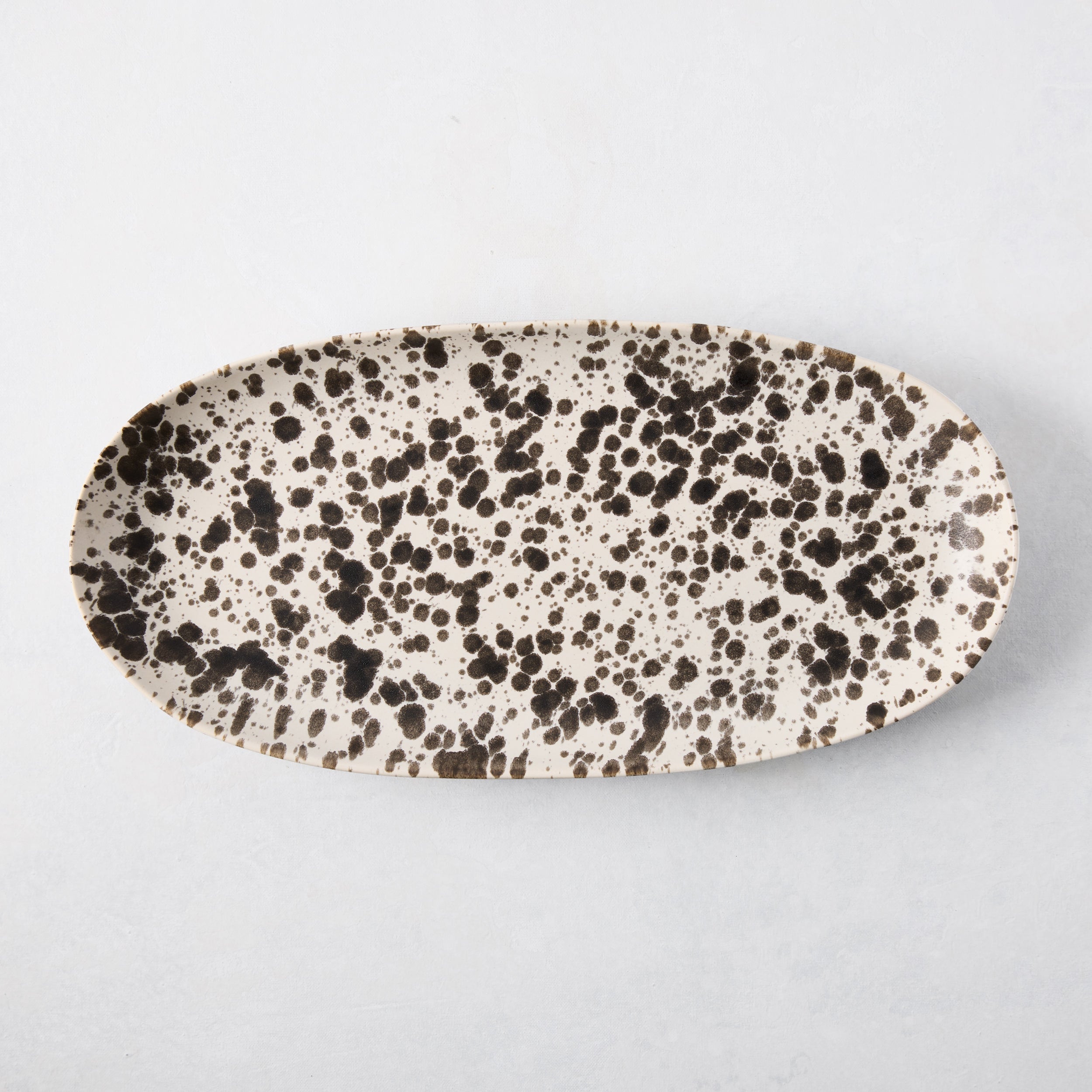 Nuno Splatter Stoneware Serve Platter - Hudson Grace