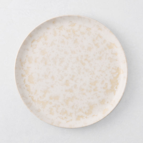 Natural Nuno Splatter Stoneware Salad Plate