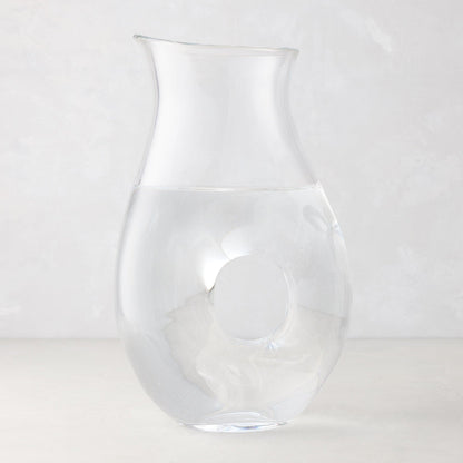 "O" Glass Pitcher