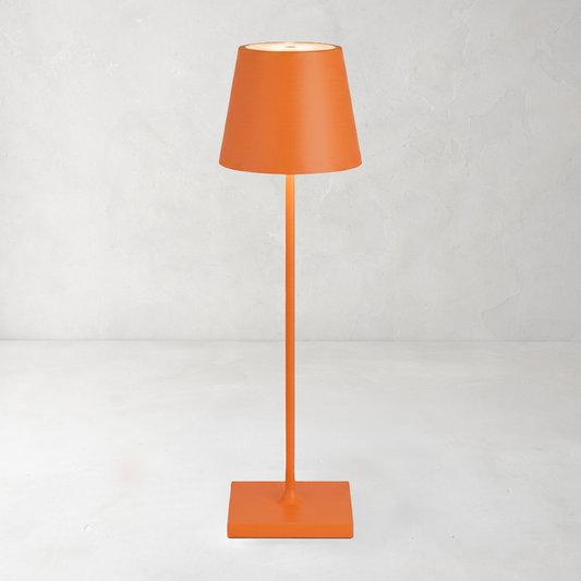Orange Poldina Pro Rechargeable LED Lamp