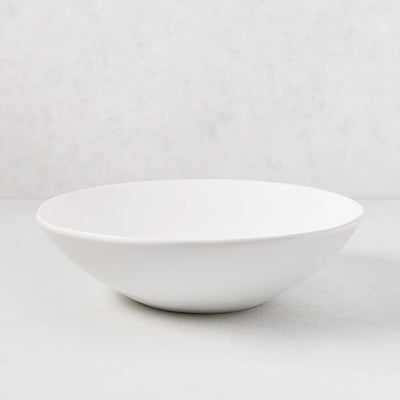 Organic Flared Ceramic Serving Bowl