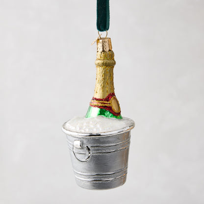 Chilled Champagne Christmas Tree Ornament