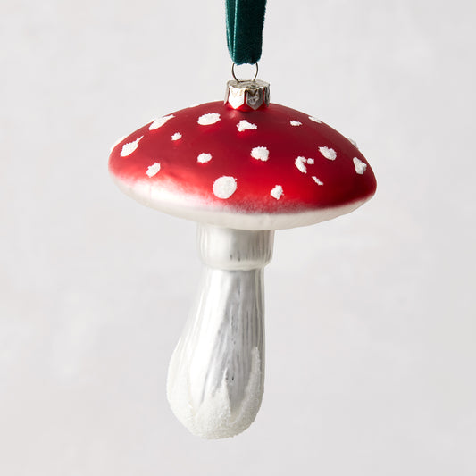 Cosmic Mushroom Christmas Ornament