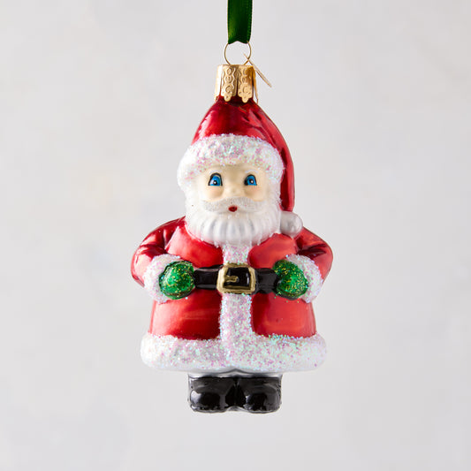 Nostalgic Santa Ornament