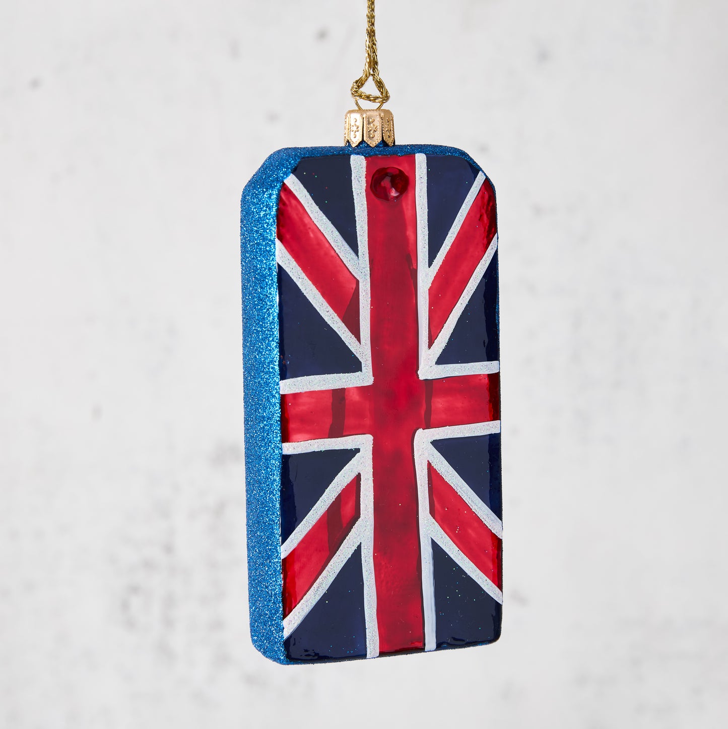 LHR London Heathrow Luggage Tag Christmas Tree Ornament