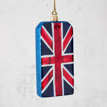 LHR London Heathrow Luggage Tag Christmas Tree Ornament