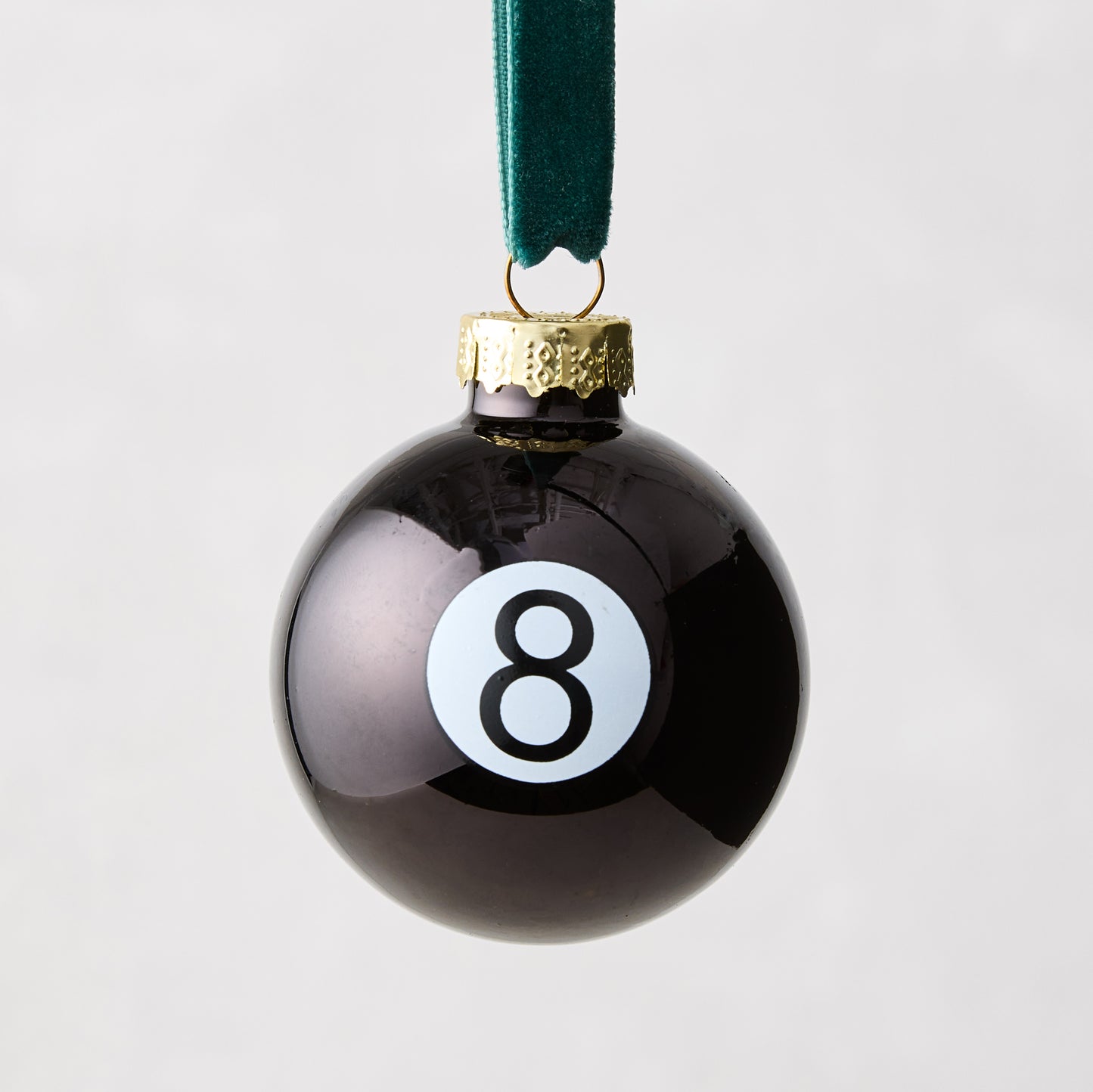 Mini Magic Eight Ball Christmas Tree Ornament