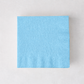 Personalized Pastel Blue Paper Cocktail Napkins, Set of 100