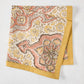 Peter Dunham + Hudson Grace Gold and Spice Orange Deeg Printed Napkin