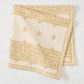 Peter Dunham + Hudson Grace Golden Yellow Fez Stripe Printed Natural Napkin
