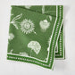 Peter Dunham + Hudson Grace Olive Green Indian Chintz Printed Napkin