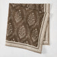 Peter Dunham + Hudson Grace Jaali Chocolate Brown Printed Napkin