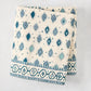 Peter Dunham x Hudson Grace Blue Oona Printed Tablecloth