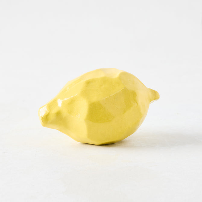 Paper Mache Decorative Lemon