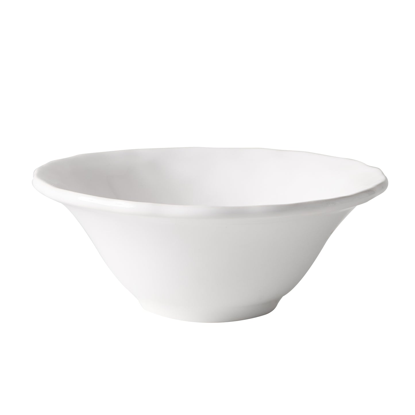 Pebble White Ceramic Soup Bowl