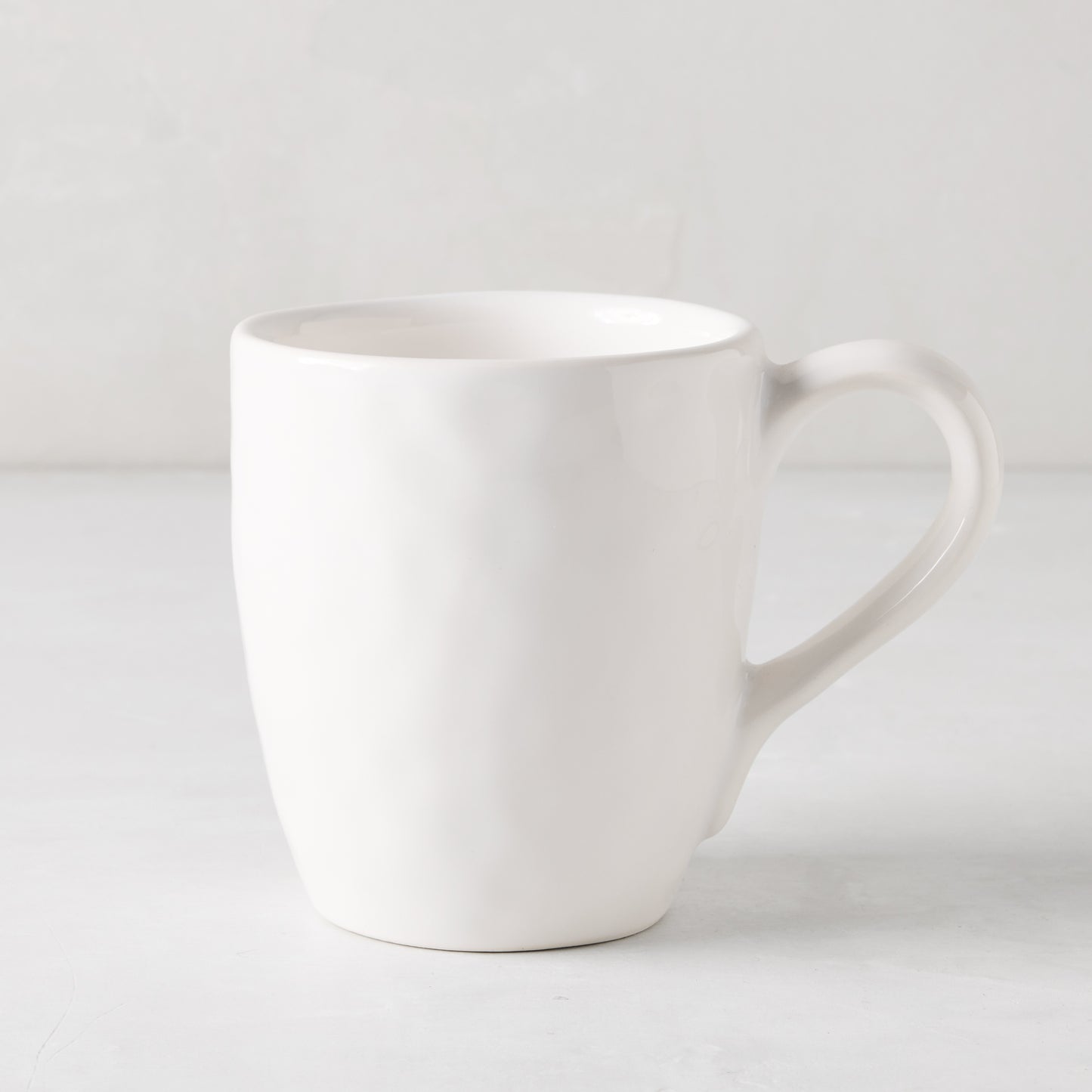 Pebble White Ceramic Mug