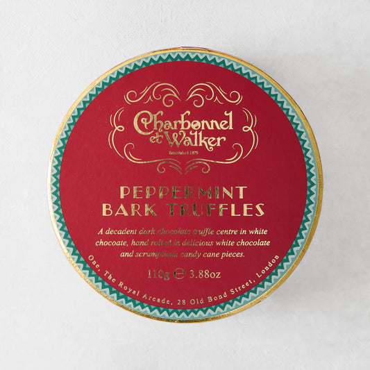 Holiday Peppermint Truffle Chocolates