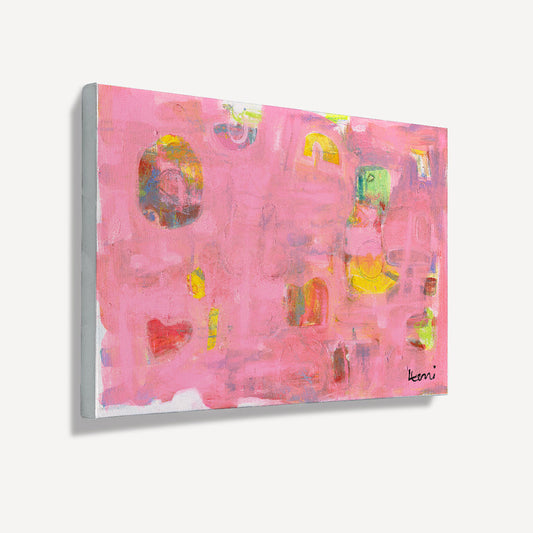 Pinkaholic Art Print by Kerri Rosenthal