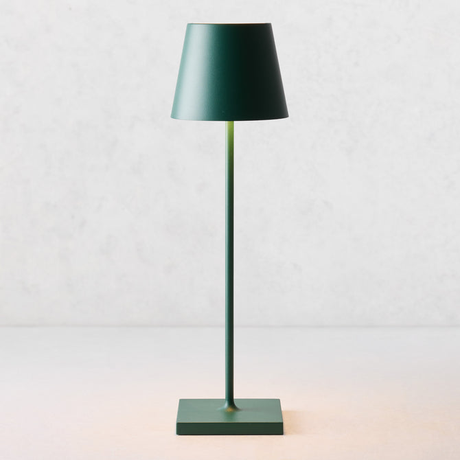 Dark Green Poldina Pro Rechargeable LED Lamp