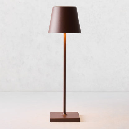Rust Brown Poldina Pro Rechargeable LED Lamp
