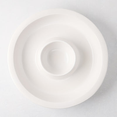 Ravello Stoneware Chip and Dip Platter