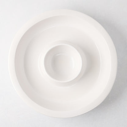 Ravello Stoneware Chip and Dip Platter