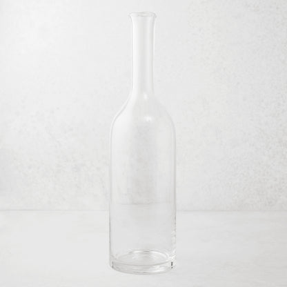Romeo Scissor-Cut Glass Wine Carafe