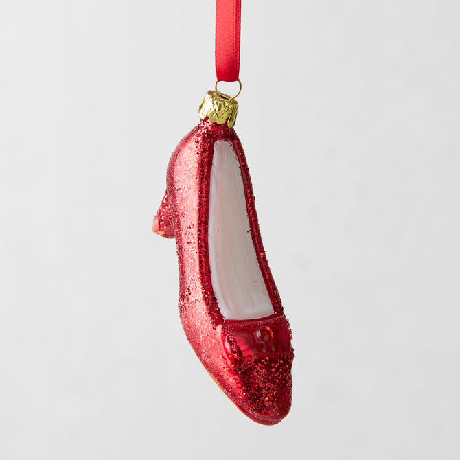 Ruby Red Slipper Christmas Tree Ornament