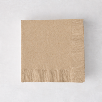 Personalized Sand Paper Cocktail Napkins, Set of 100