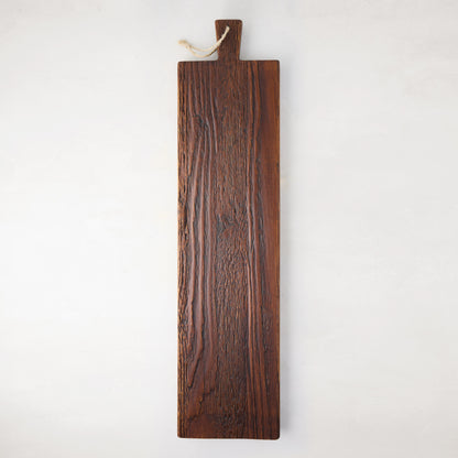 Large Saddle Wood Serving Plank