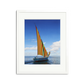 Sailing in Maritius Framed Wall Art Print