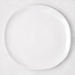 Sandia White Outdoor Melamine Dinner Plate