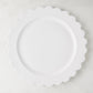 Scalloped Dinner Plate