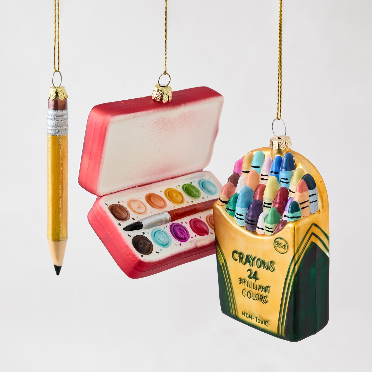 Art Supplies Christmas Tree Ornament Gift Set