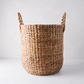 Small Montauk Woven Hyacinth Round Basket